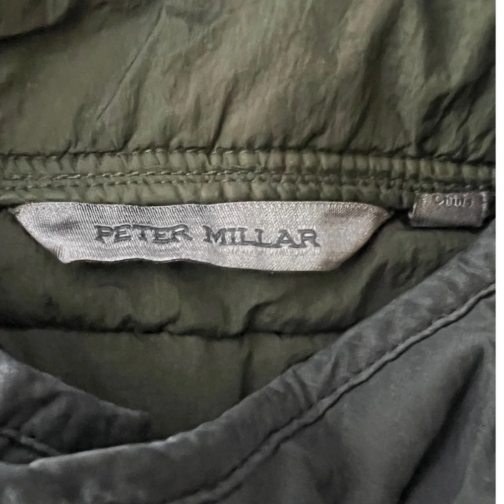 Peter Millar Quilted Vest Mens L Navy Excellence Quilted Button Zip Front